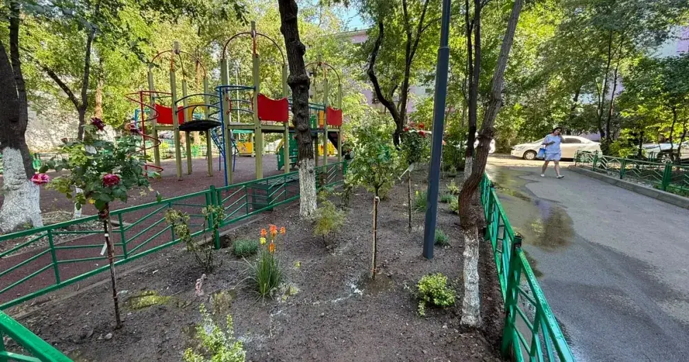 Almaly District in Almaty Completes Renovation of 30 Courtyards