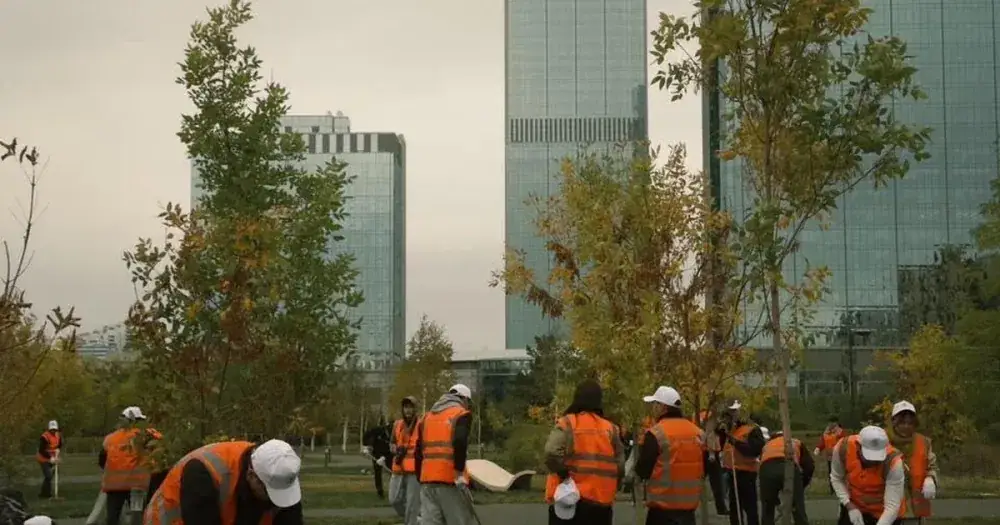 Eco Campaign 'Clean Kazakhstan' Ongoing in Astana
