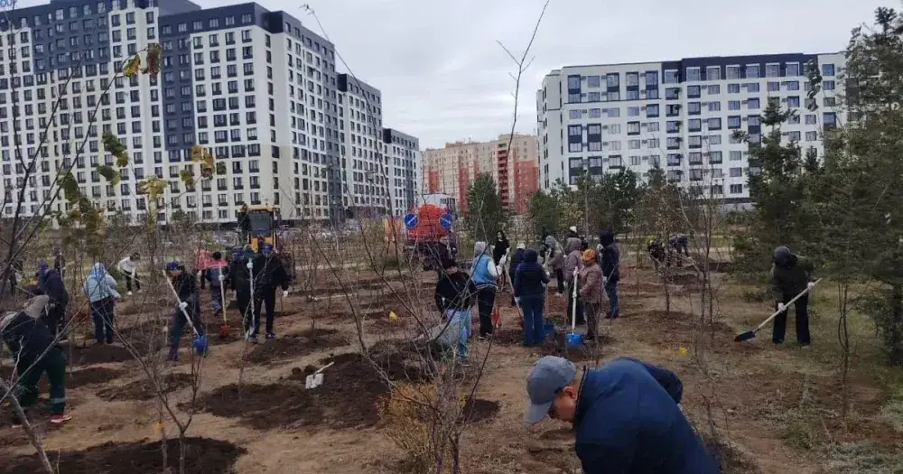 Астанада ауқымды экологиялық айлық өтуде: әр ауданда тазалық акциялары өтуде