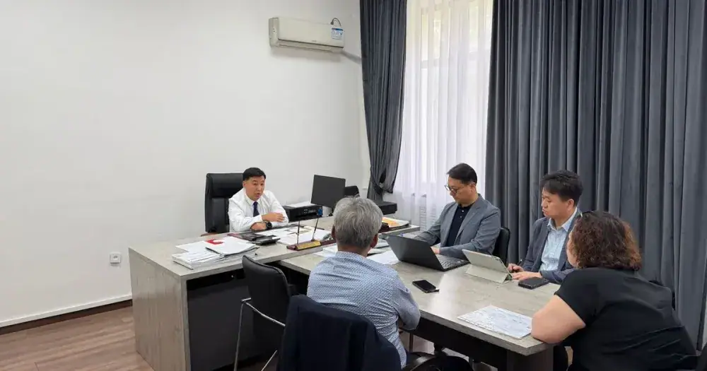 В Шымкенте состоялась рабочая встреча с представителями ТОО «Kazakhstan M-Gas»