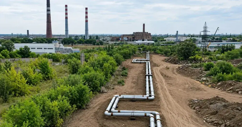 Оралда ТМ-6 жылу магистралінің бөлігі жаңғыртылды