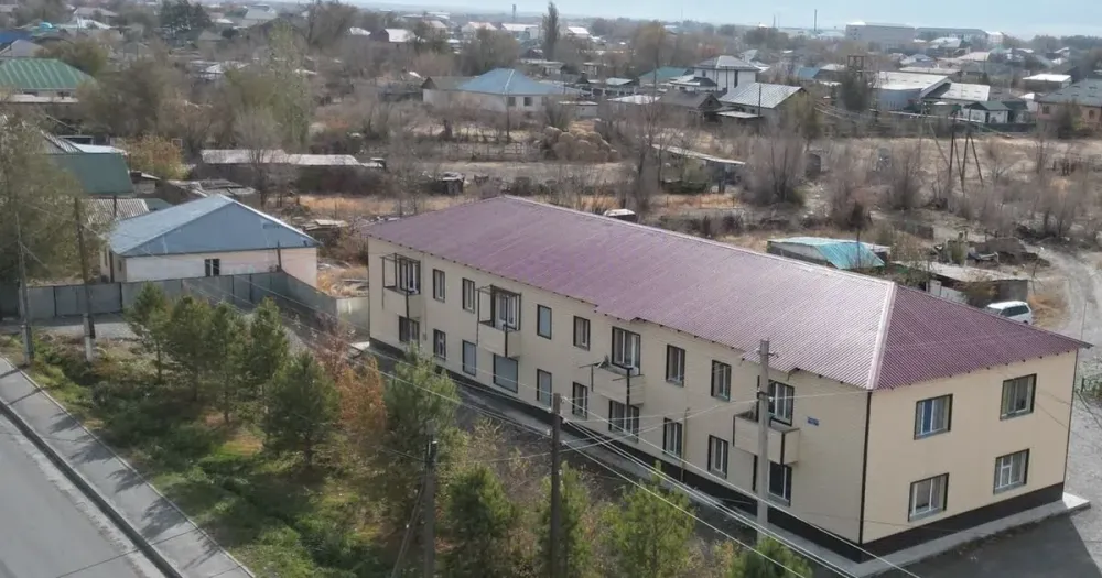 В Ушарале Жетісуской области отремонтируют фасады 7 многоквартирных домов