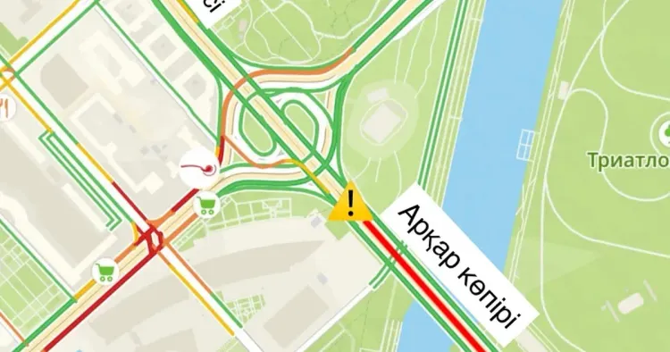 Частичное закрытие моста Архар в Астане с 11 по 17 августа