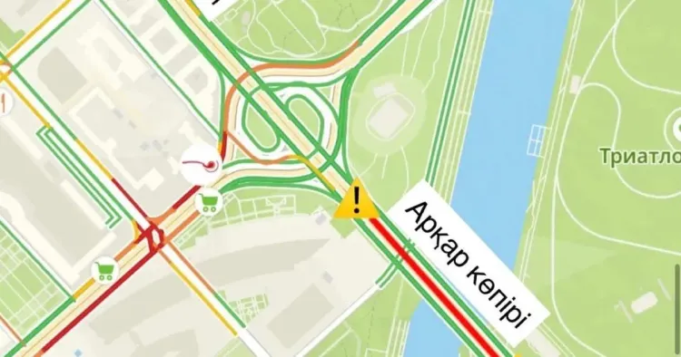 В Астане частично закроется мост Арқар из-за ремонтных работ
