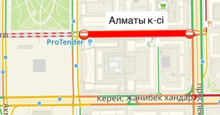 В Астане до конца года будет закрыт участок улицы Алматы для ремонта
