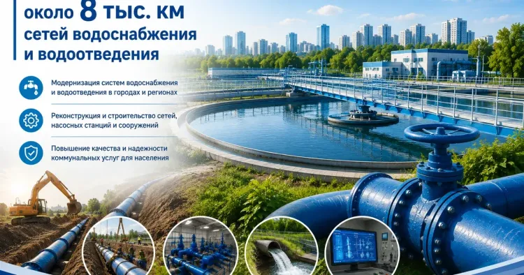 В Казахстане проведут модернизацию 8 тыс. км водных сетей