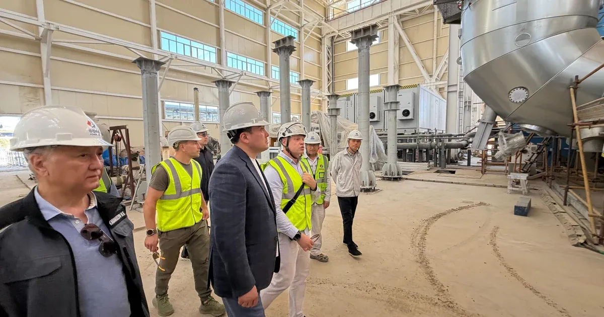 Energy Minister Inspects Progress of CHP Plant Modernization in Almaty