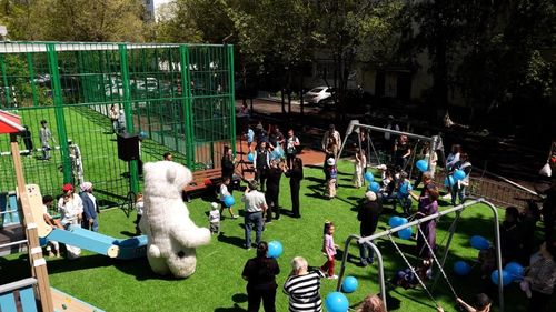 В Астане ко Дню города открыли более 30 новых дворов, скверов и спортплощадок