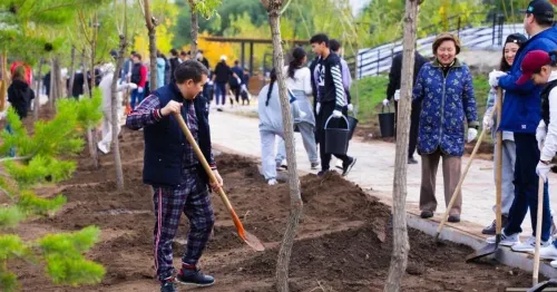 Over 1.4 Million Residents in Astana Participate in 'Clean Kazakhstan' Eco Campaigns