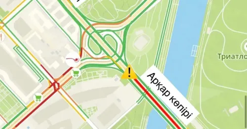 В Астане частично закроется мост Арқар из-за ремонтных работ