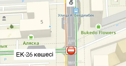 В Астане перекресток улиц Анет баба и ЕК-26 временно закроют