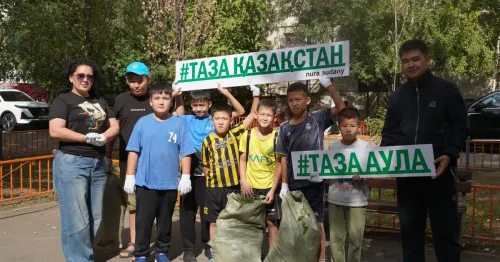 Astana Launches 'Taza Kazakhstan' Environmental Month