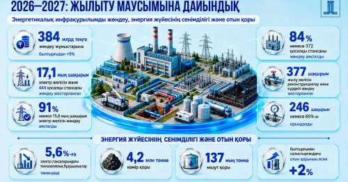 В Казахстане на подготовку к отопительному сезону выделено 384 млрд тенге