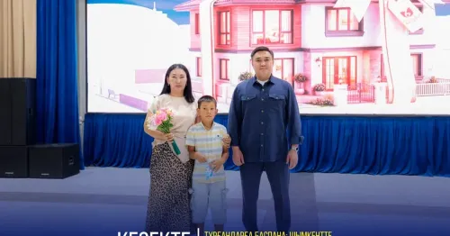 40 Families in Shymkent Receive Keys to New Apartments