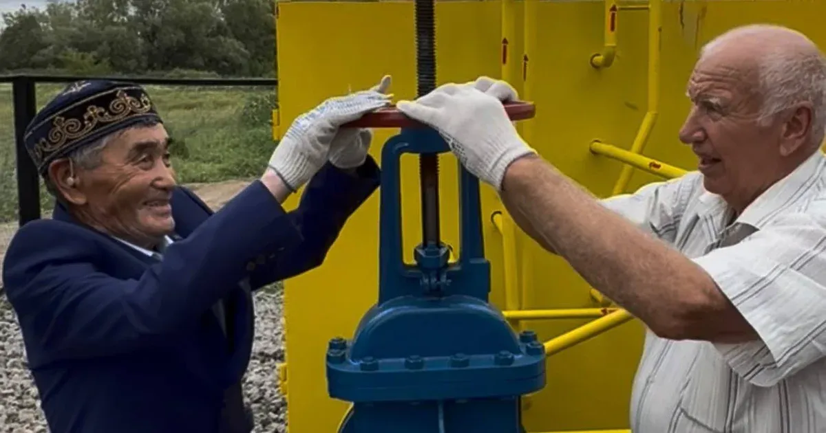 В Актюбинской области газифицировано еще одно село