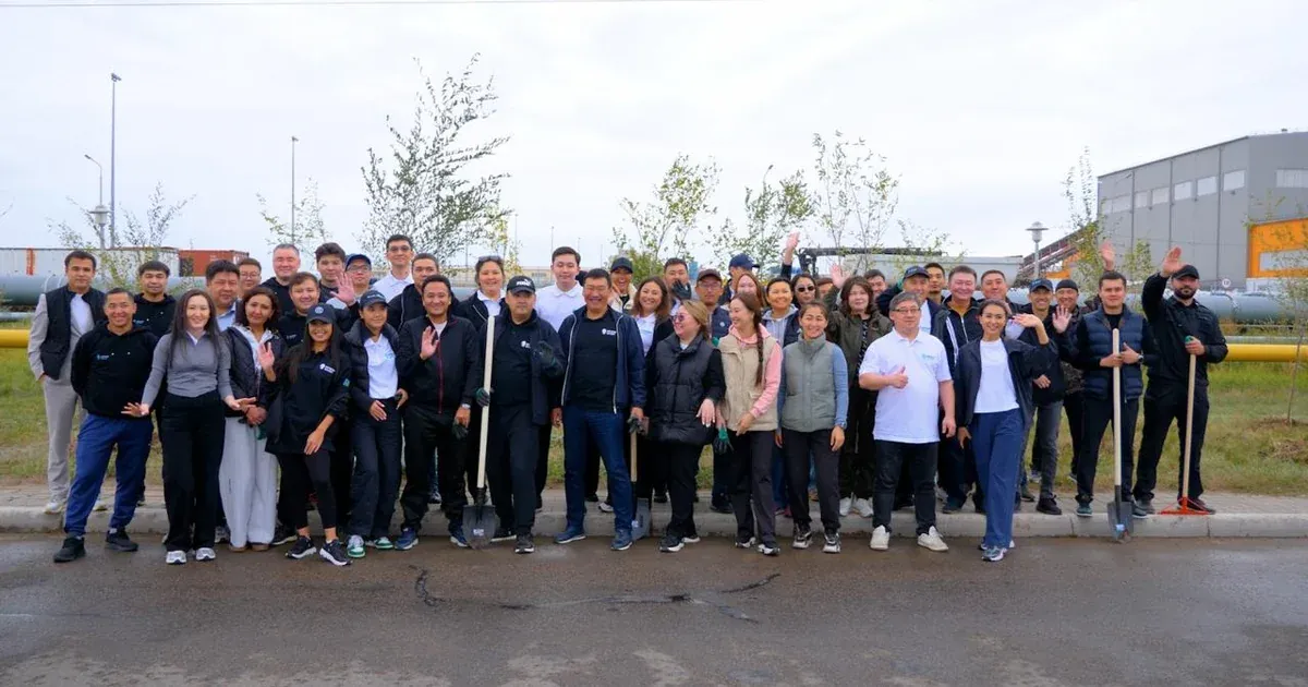 Over 700 Participants Join Environmental Initiative in Astana's Industrial Park No. 1