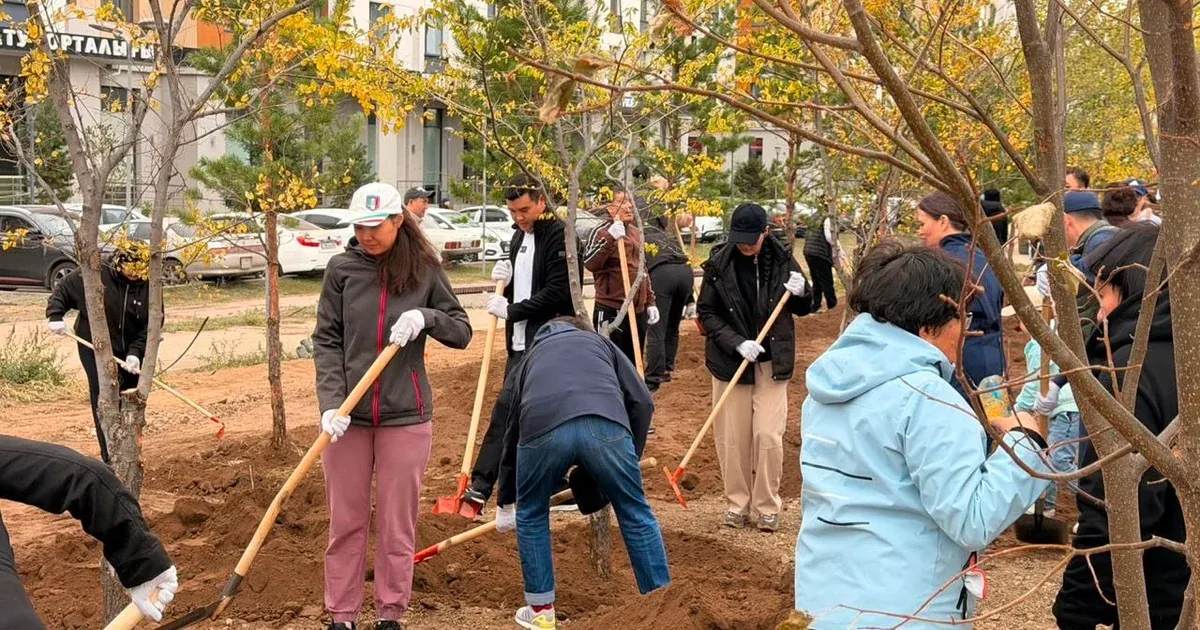 В Астане началась городская экологическая акция в рамках Всемирного дня уборки