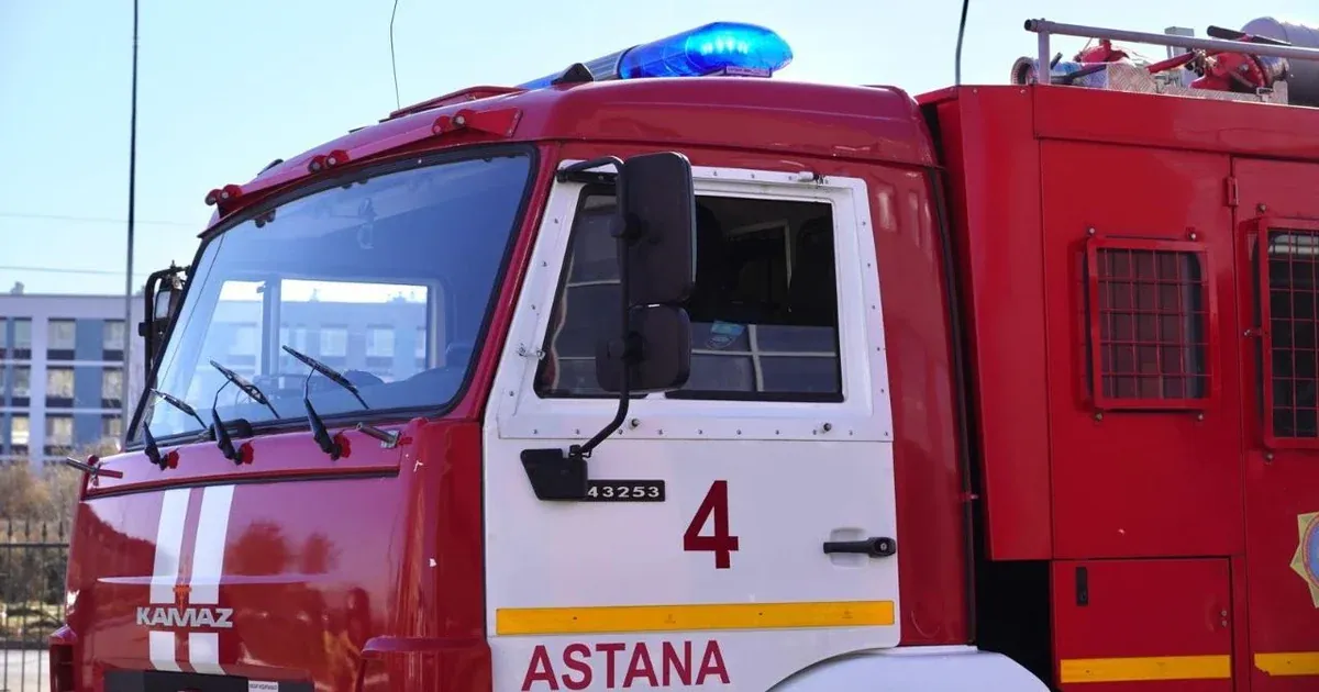 В Астане названы основные причины пожаров