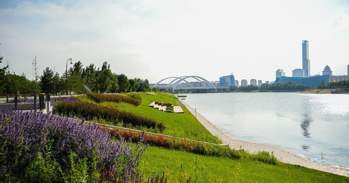 В Астане продолжают благоустраивать городские пространства