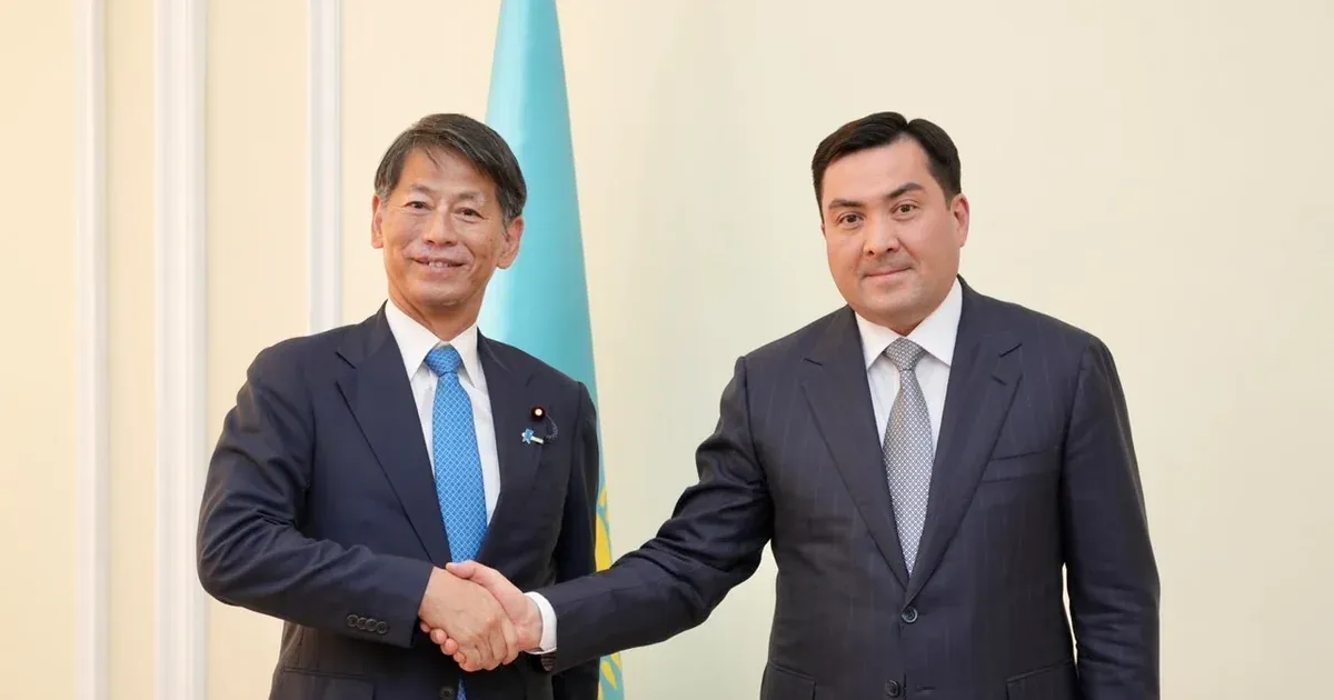 Kazakhstan and Japan Discuss Future Collaboration in the Energy Sector