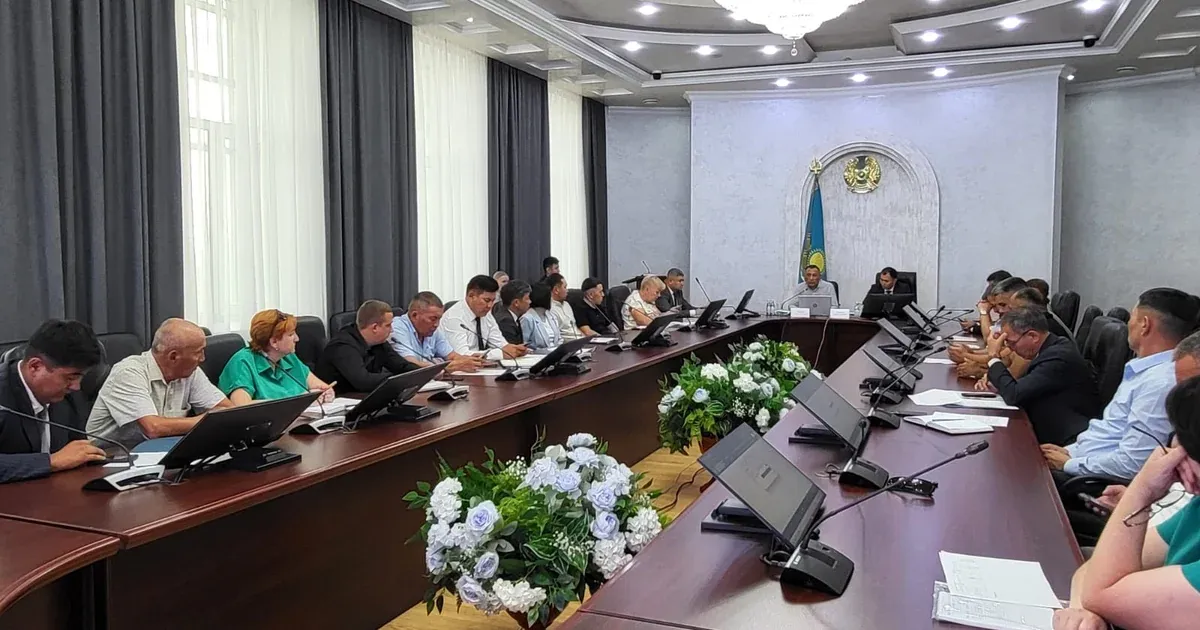 В Костанайской области проведено техническое совещание по вопросам сельского водоснабжения
