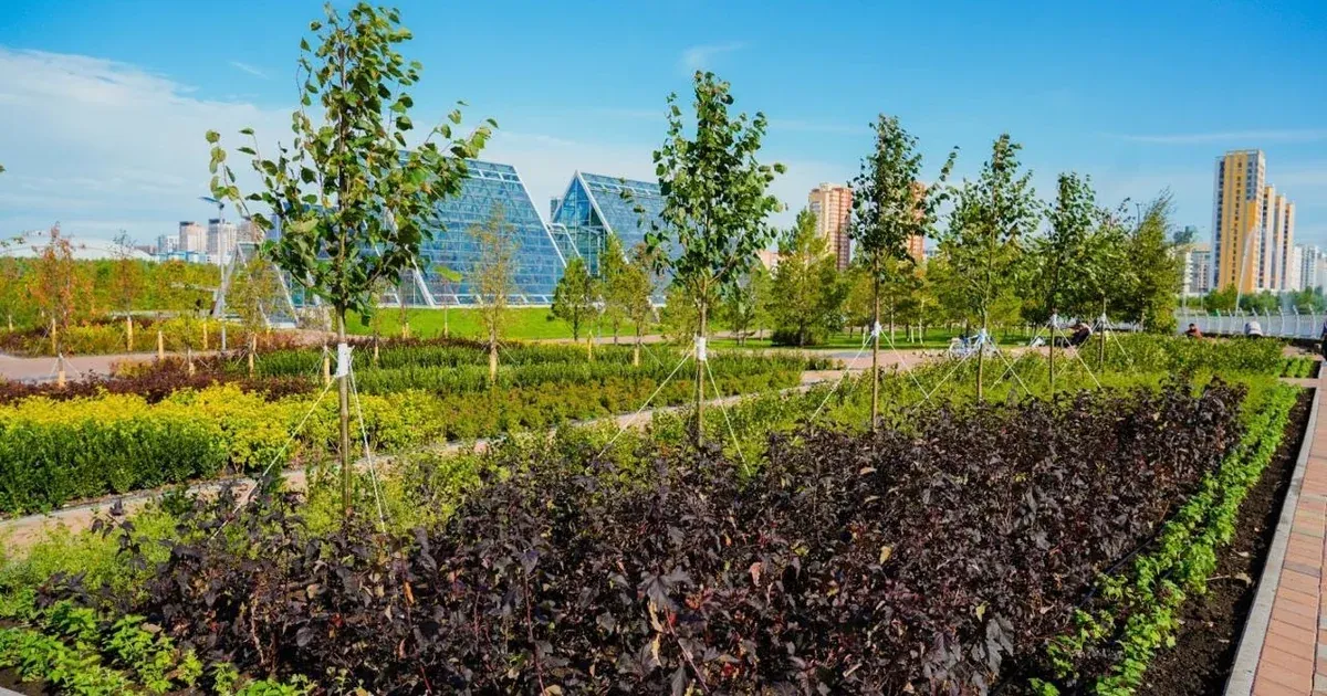 Urban Development and Greening Continue in the Yessil District of Astana