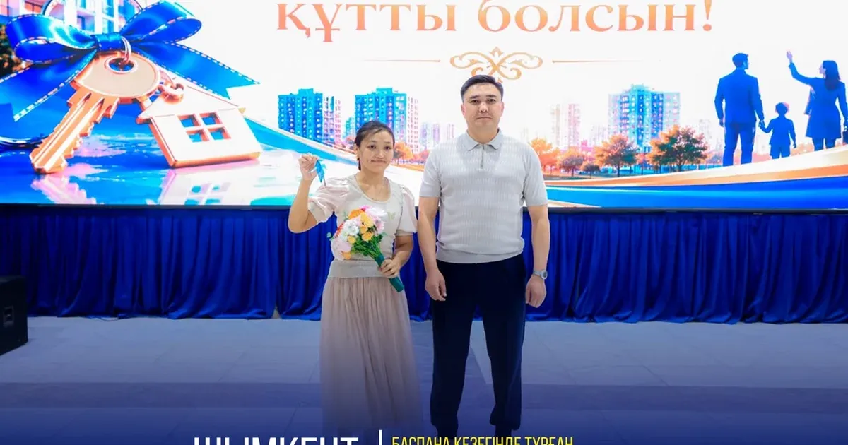 In Shymkent, 40 families from the waiting list received new apartments