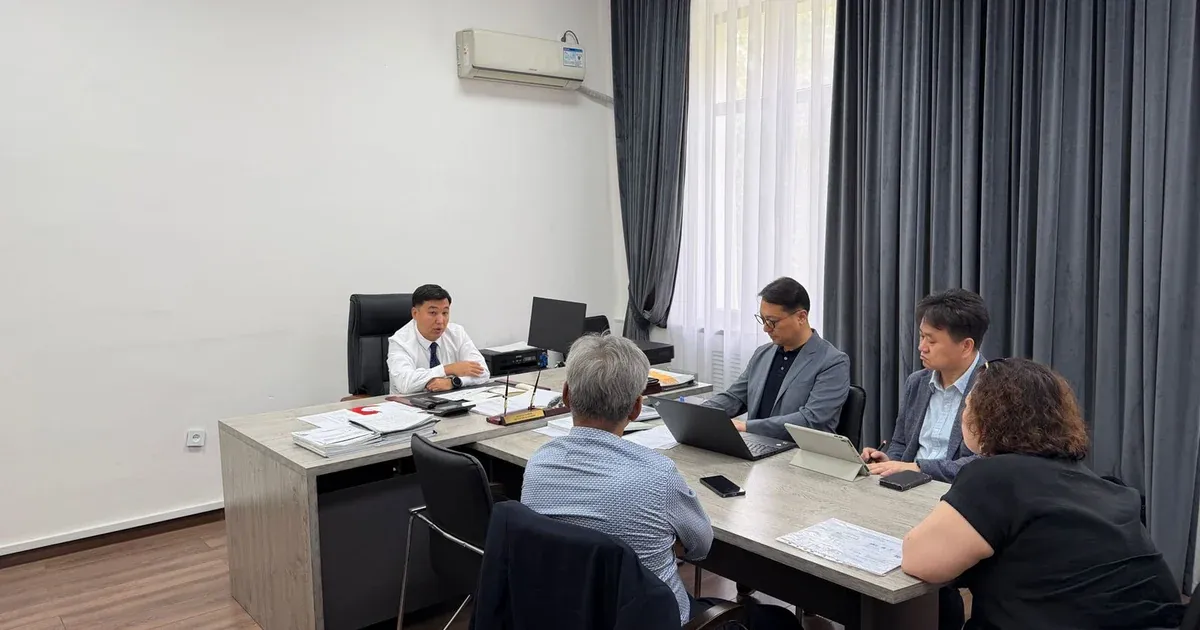 Working Meeting Held in Shymkent with Representatives of LLP "Kazakhstan M-Gas"