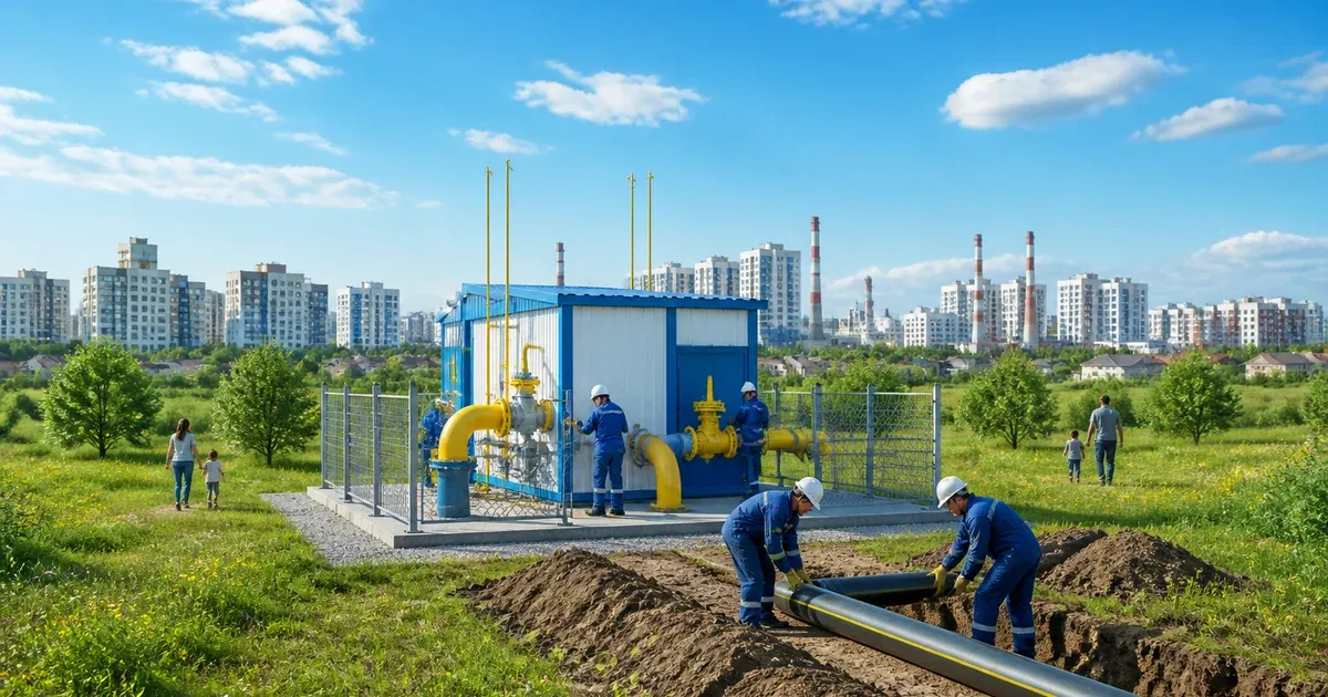 В Жетісу подключены к природному газу ещё девять населённых пунктов
